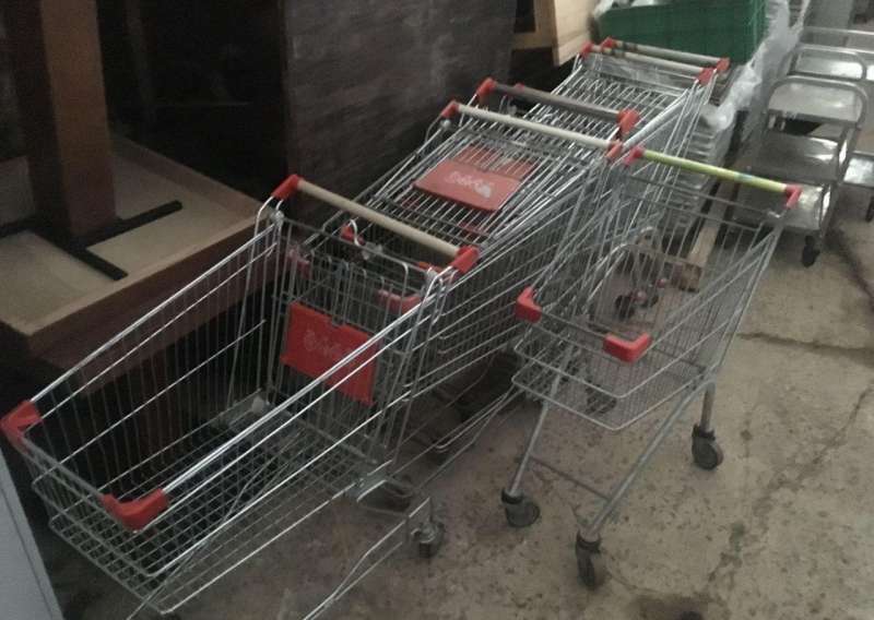 Покупательская тележка 75 литров