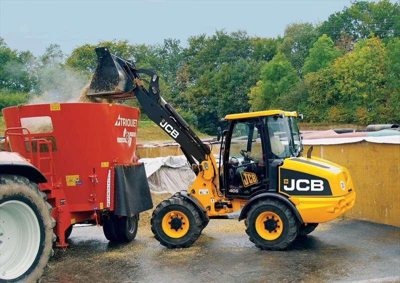 Фронтальный погрузчик 406