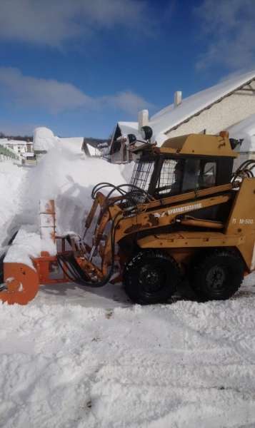 Снегоотбрасыватель сшр-2.0 на пум-500