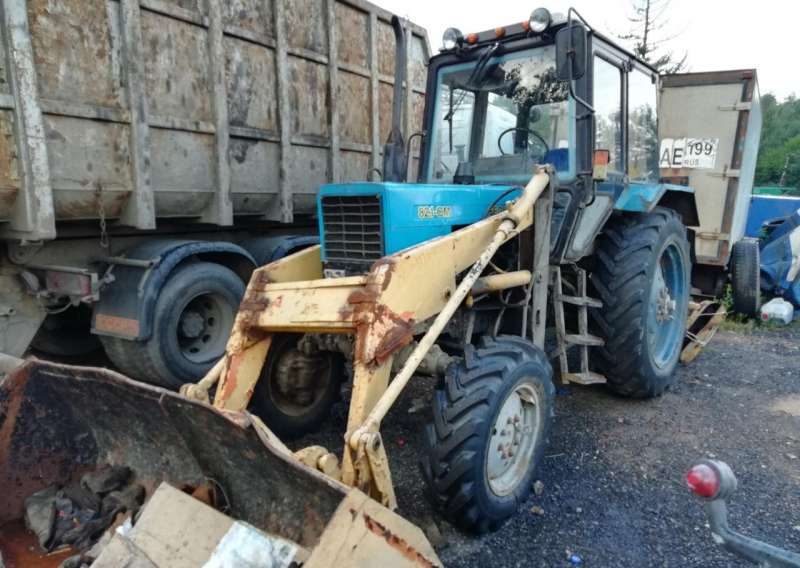 Трактор Мтз-82.1. С Куном