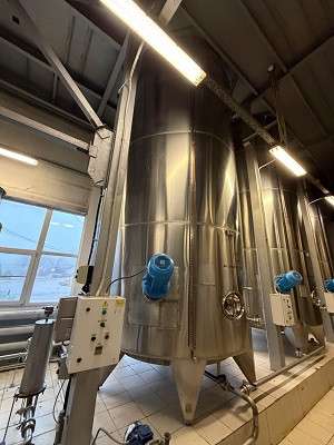 Акратофор 25 куб. м. для игристого винашампанского