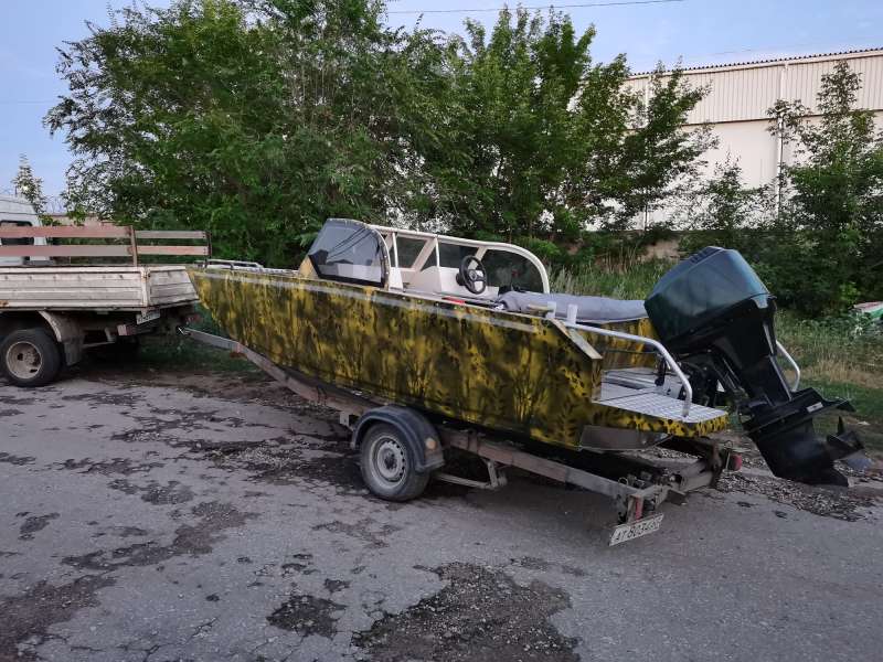 Алюминиевая лодка Карп-патруль на заказ