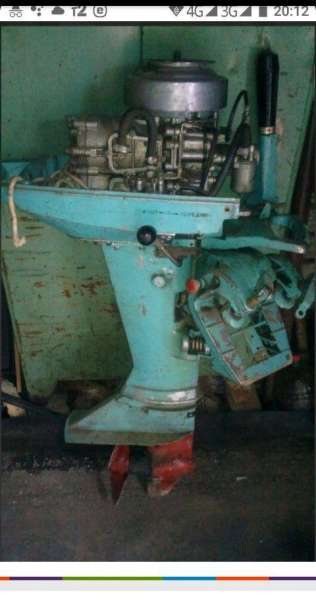 Лодочный мотор Мосвка-12,5, возможно на ходу