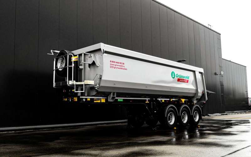 Полуприцеп самосвальный Grunwald Стальной 34 куб. м, 20