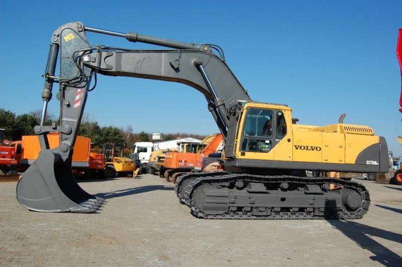 Запасные части экскаваторов volvo ec700blc