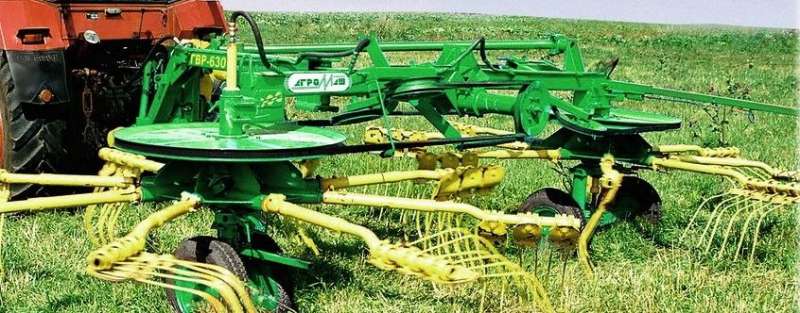Грабли-ворошилка роторные гвр-630