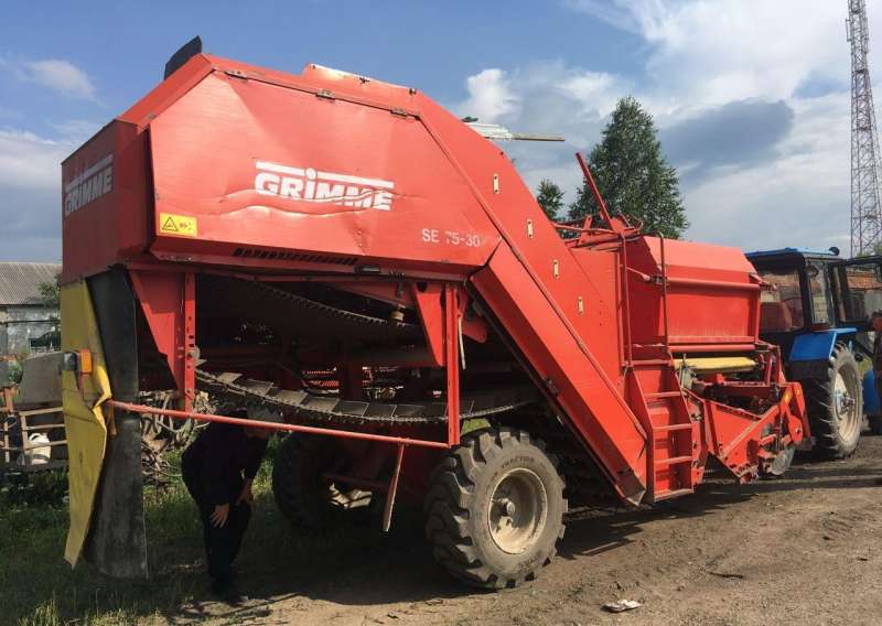 Картофелеуборочный комбаин Grimme SE 75-30 в Томск