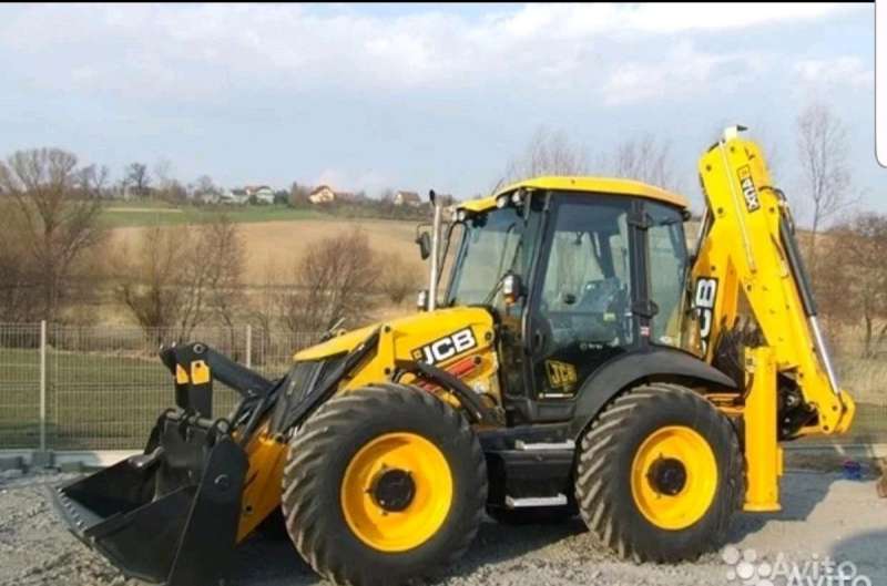 Услуги трактора,экскаватора-погрузчика JCB 4сх