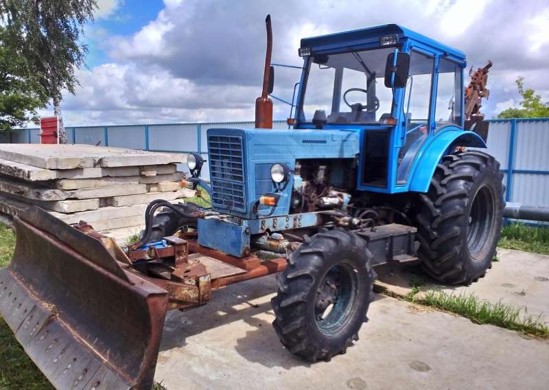 Экскаватор этц 165А на базе мтз 82