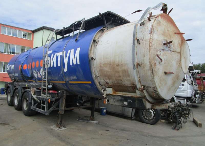 Граз цистерна полуприцеп 2011 После дтп