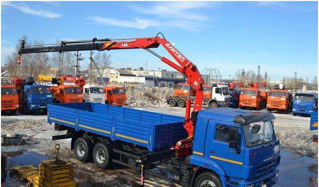 КамАЗ 65115 с КМУ, 2021