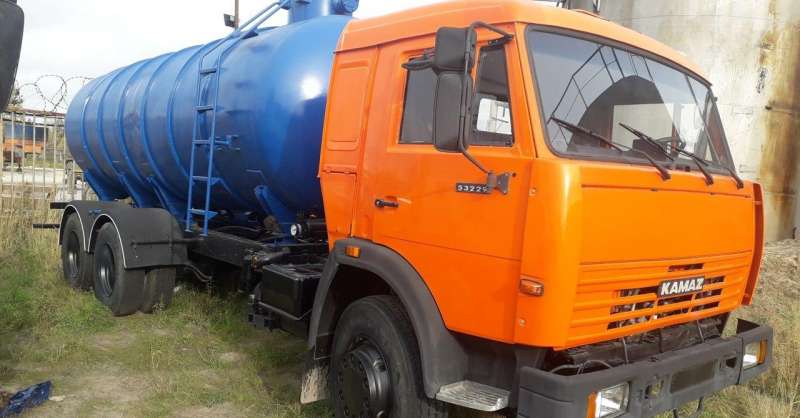 Камаз 53229 автоцистерна вакуумная 16м3