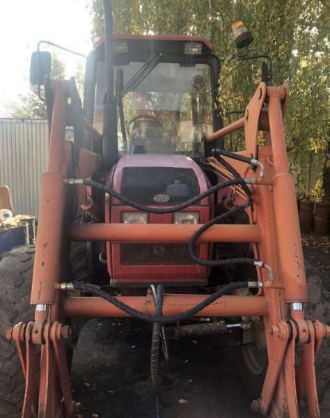 Экскаватор- погрузчик на базе мтз 92