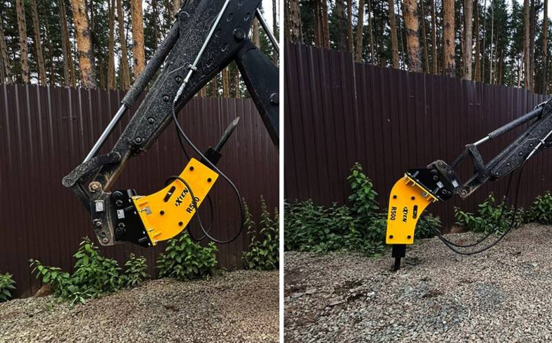 Гидромолот для экскаватора-погрузчика JCB 4CX