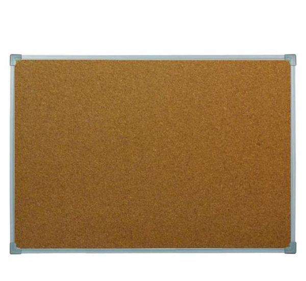 Доска пробковая 60х90 см. Металлическая рама