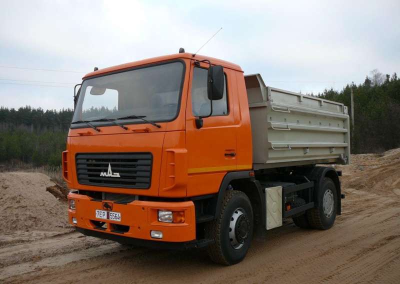 Самосвал маз-5550С3-521-000