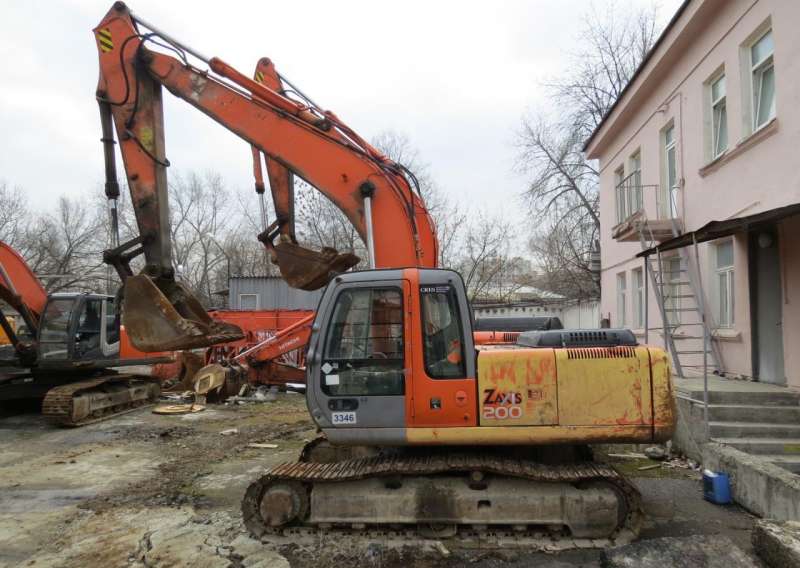 Hitachi ZX200 Хитачи гусеничный экскаватор, 2005