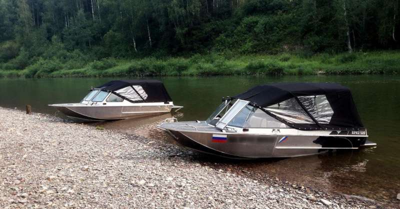 Водомётный катер "Бриз 520" от производителя
