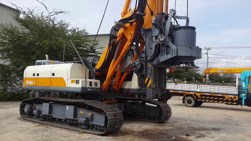 Запчасти гусеничного хода буровых установок Zoomlion ZR