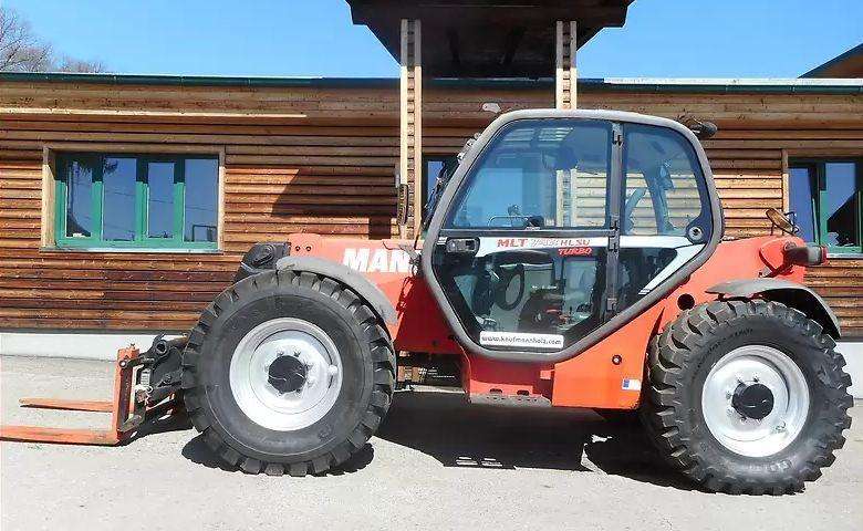 Телескопический погрузчик Manitou MLT 742 Turbo, 2008