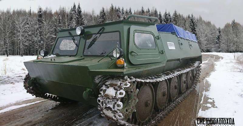 Вездеход Газ-73м тент