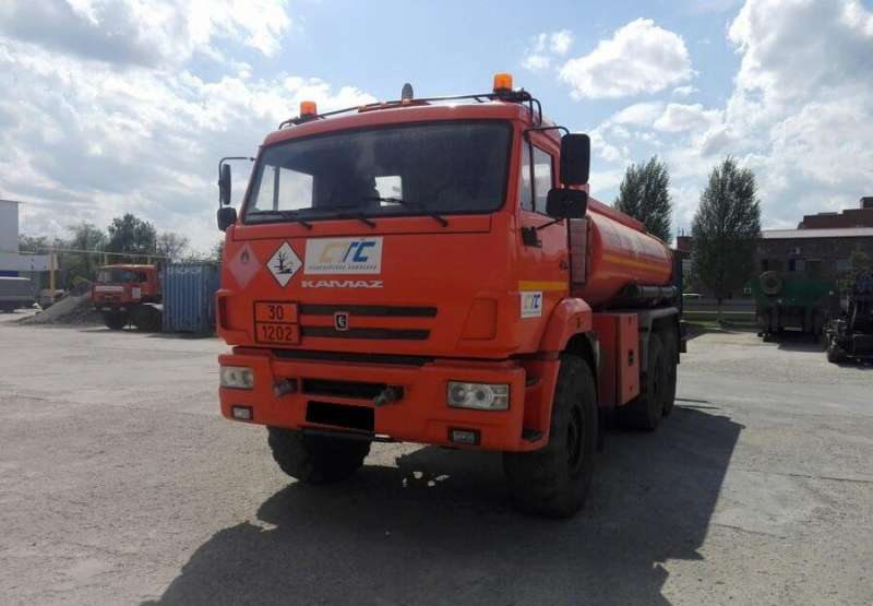 Автотопливозаправщик нефаз-66062-46 на шасси камаз