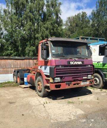 Scania P93HL (пухтовоз)