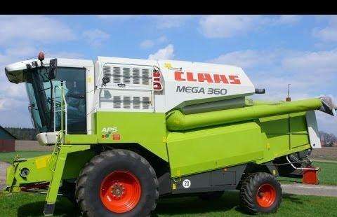 Комбайн Клаас Мега 360 из Европы