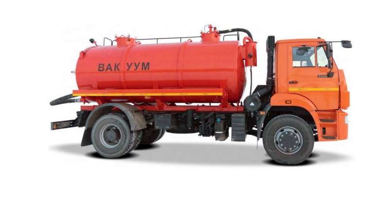Вакуумная ассенизационная машина мв-10 на шасси ка