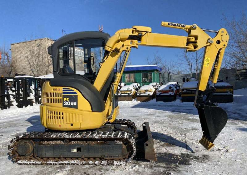 Мини-экскаватор Komatsu PC30UU-5, 2015