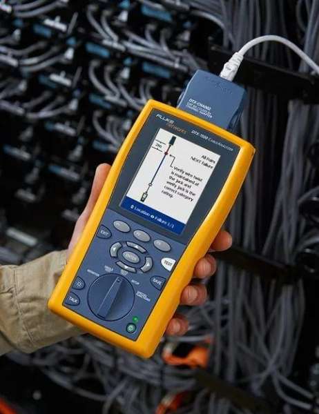 Аренда Fluke DTX-1800, DTX-SFM2, тестирование скс