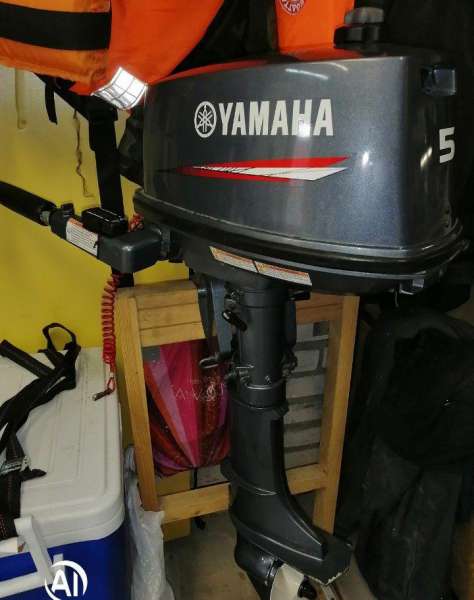 Мотор лодочный Yamaha 5л.с 2t