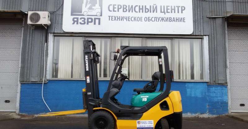 Вилочный погрузчик Komatsu FD15Т-20 дизель 1,5т