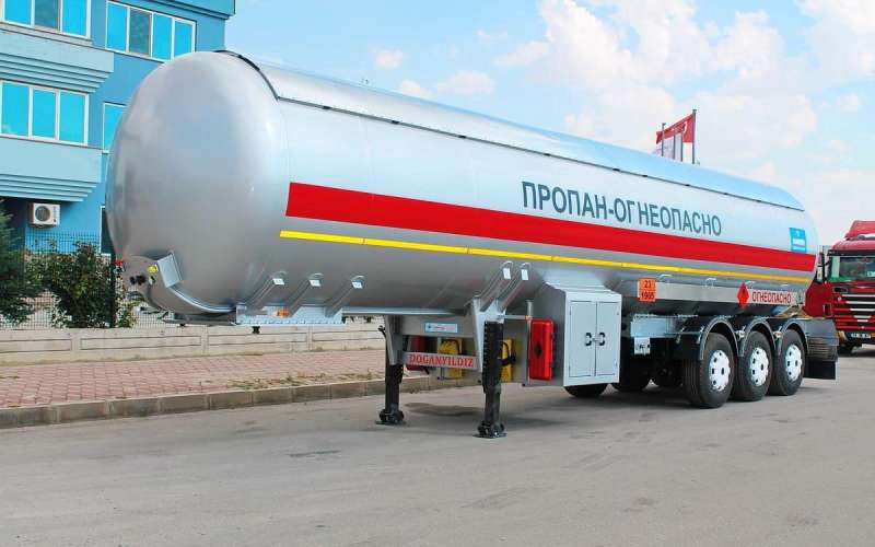 Полуприцеп газовоз Dogan Yildiz DY4 55 м3