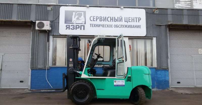 Вилочный погрузчик Dalian cpcd50QBB 4,5м 5т 2013г