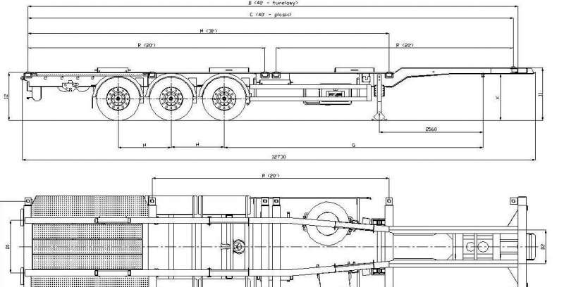 Полуприцеп контейнеровоз WIELTON NS3 P40, 2021