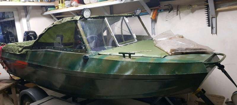 Лодка "Ерш" "Плотва" 390, Самарского завода Аква-т