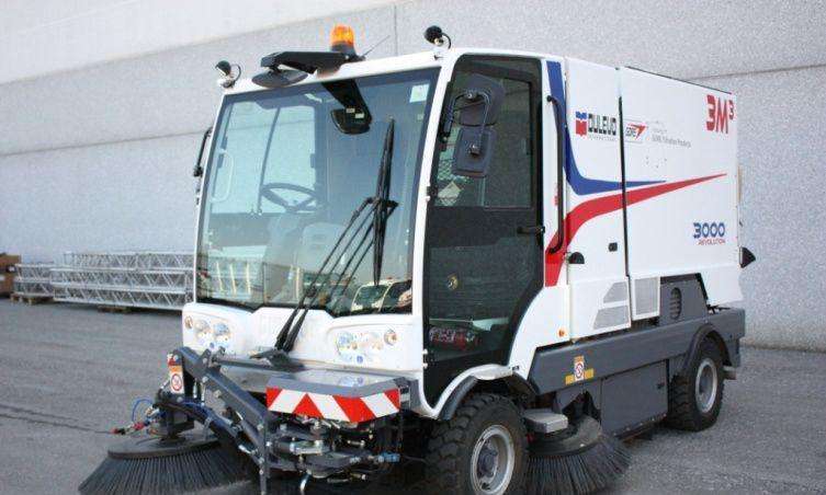 Вакуумная подметальная dulevo revolution 3000