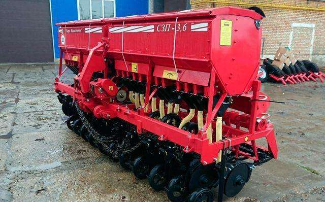 Сеялка сзп 3,6 зернотуковая астра
