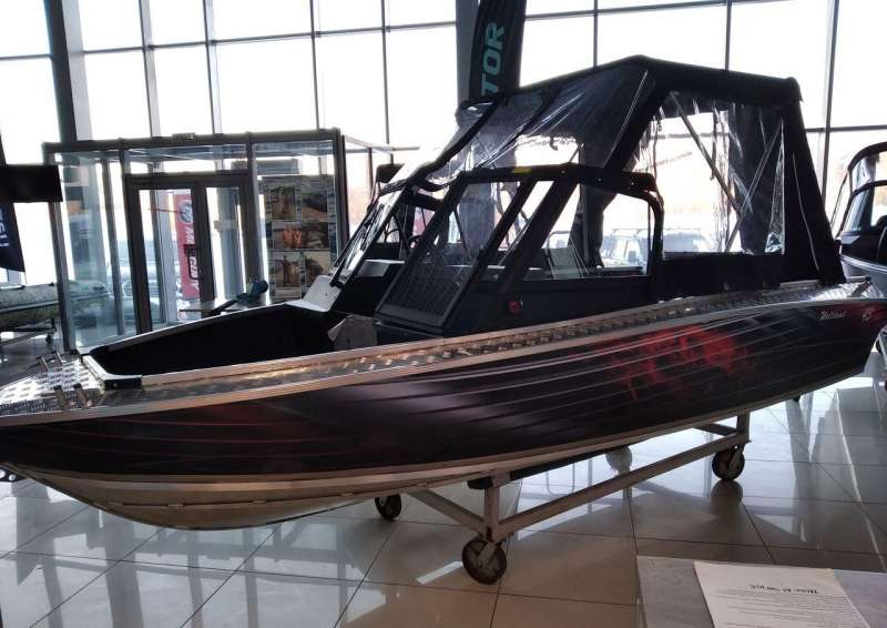 Алюминиевая лодка Wellboat-45AU Fish