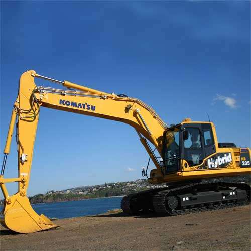 Запчасти экскаваторов komatsu hybrid hb205 и hb215