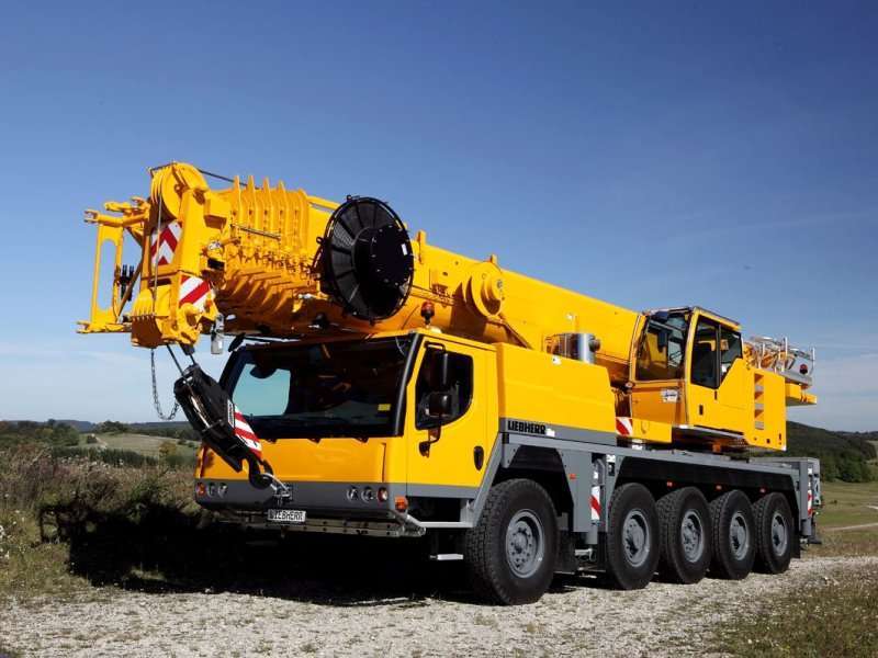 Аренда автокрана 100 тонн liebherr ltm 1100