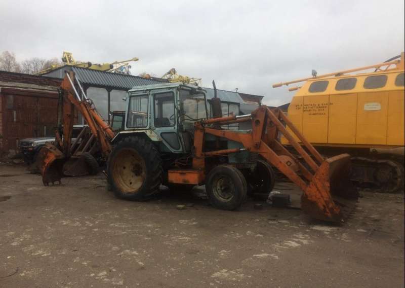 Мтз 80 экскаватор-погрузчик