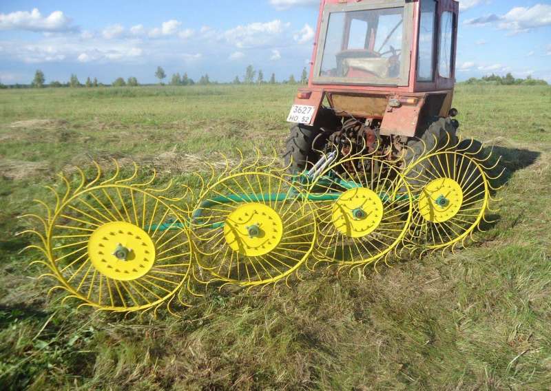 Грабли ворошилка колес для Т-25,мтз Польшь