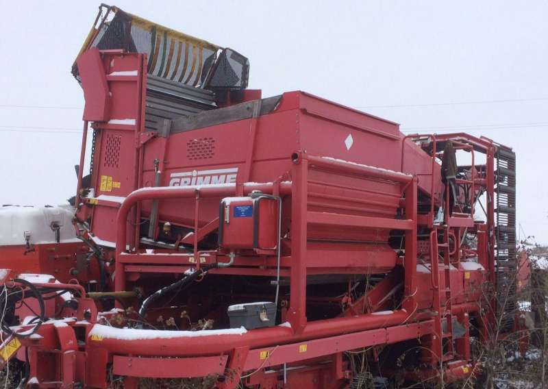 Картофелеуборочный комбайн. Grimme br 1500 с гидра