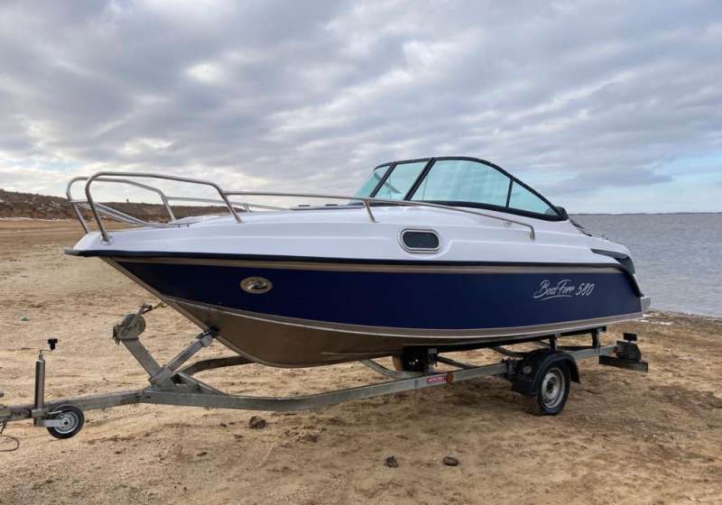Алюминиевый катер bossforr 580 CR