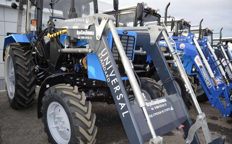 Погрузчик на трактор мтз 1200кг универсал стандарт