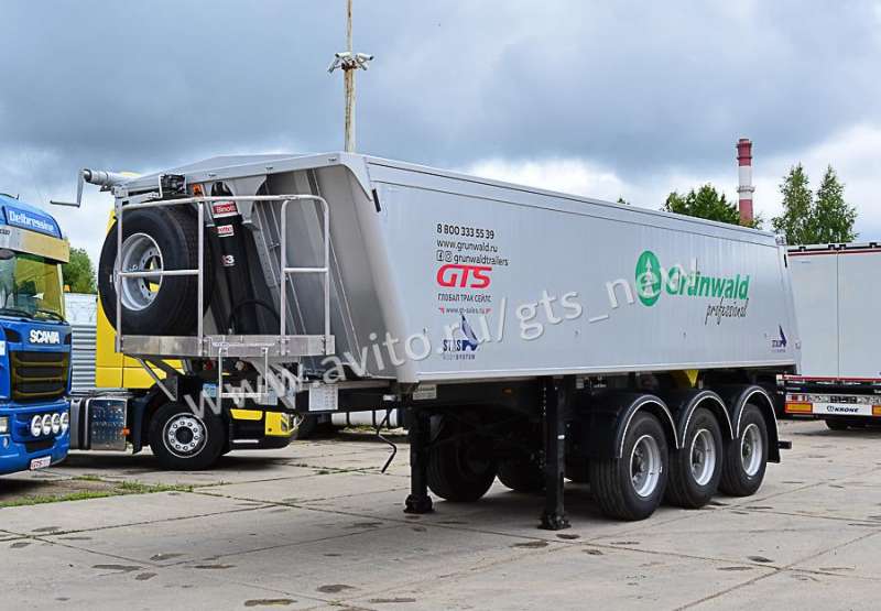 Полуприцеп самосвальный Grunwald Gr-TSt 27 Ai