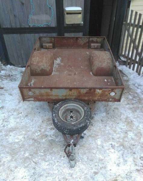 Прицеп бортовой СЗАП 83053 (борт), 1995