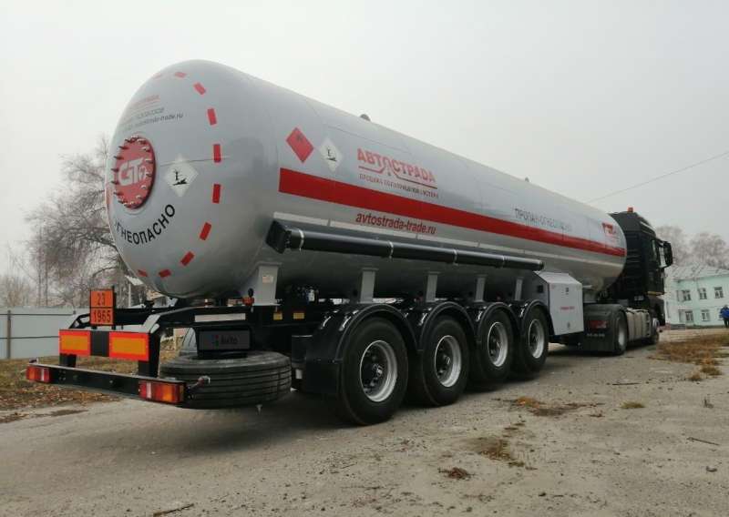 Полуприцеп газовоз GT7 ППЦТ-48, 2022